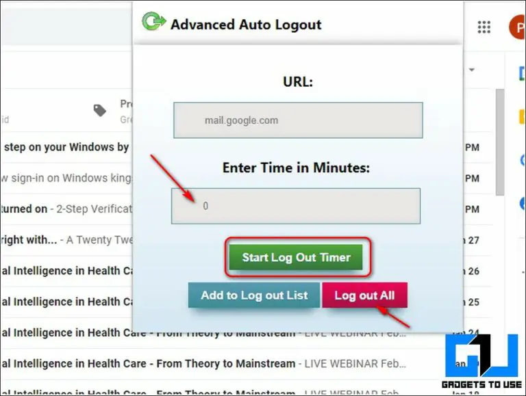 3 Ways to Auto Logout From Gmail After Closing Browser Window Gadgets