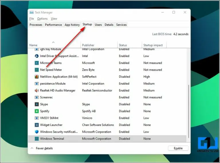 Top 6 Ways to Disable Apps from Running on Startup in Windows 11 ...