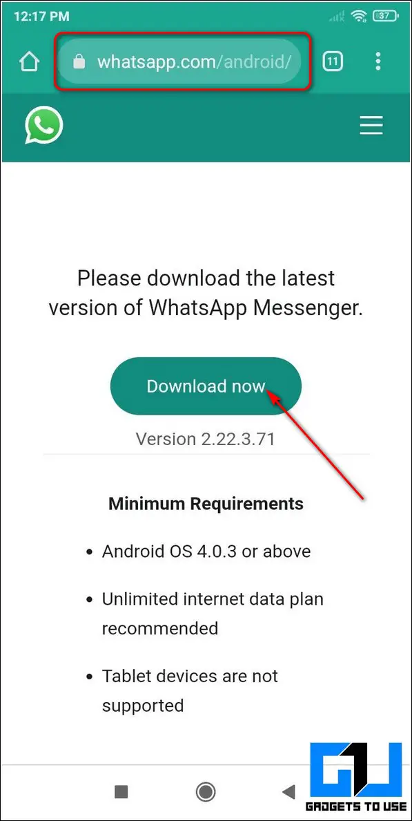 Top 3 Ways to Update WhatsApp Without Play Store on Your Phone ...