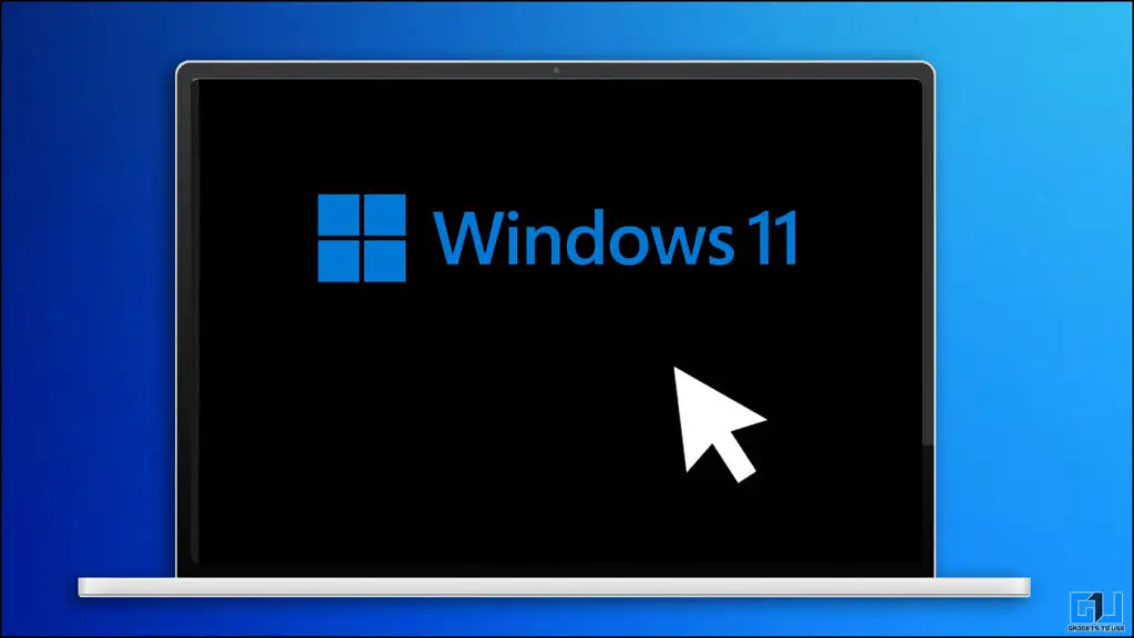 Fix Windows 11 Black Screen wit cursor issue