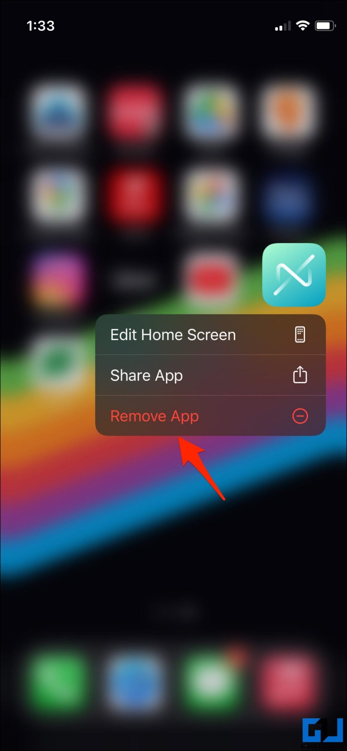 Delete App to Remove Cache iOS