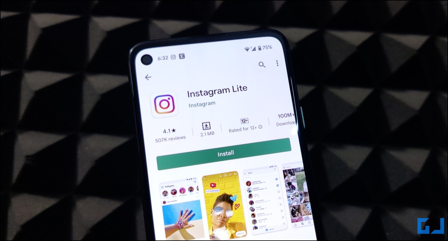 Instagram Lite für Android