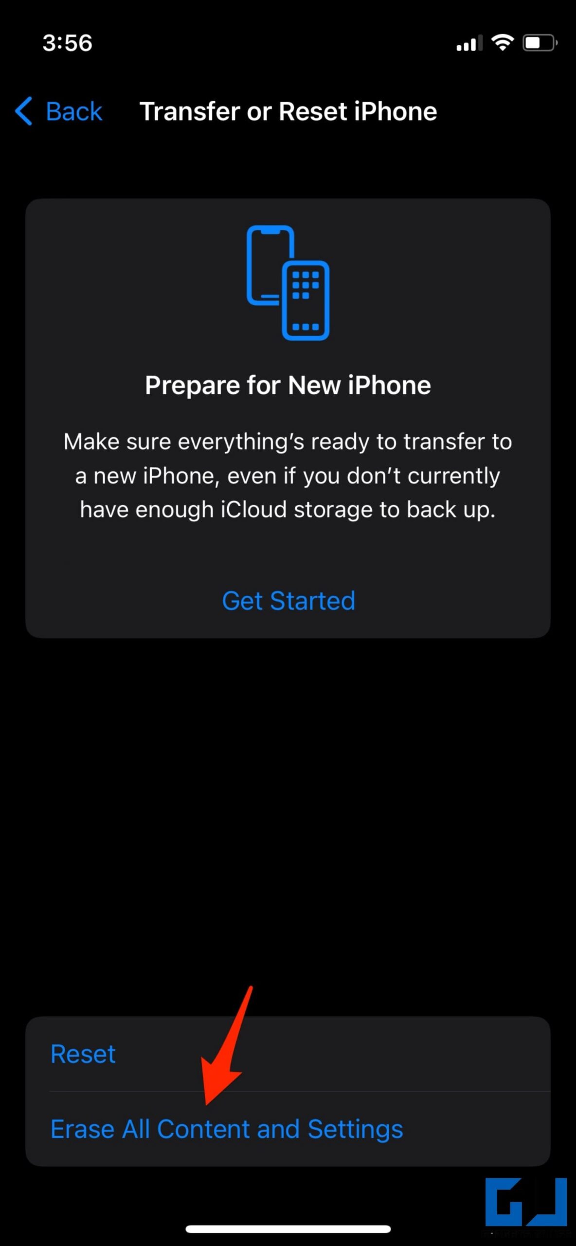 Reset to Fix Problems in Old iPhone