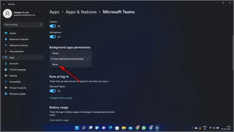 4 Best Ways to Disable All Background Apps in Windows 11 - Gadgets To Use