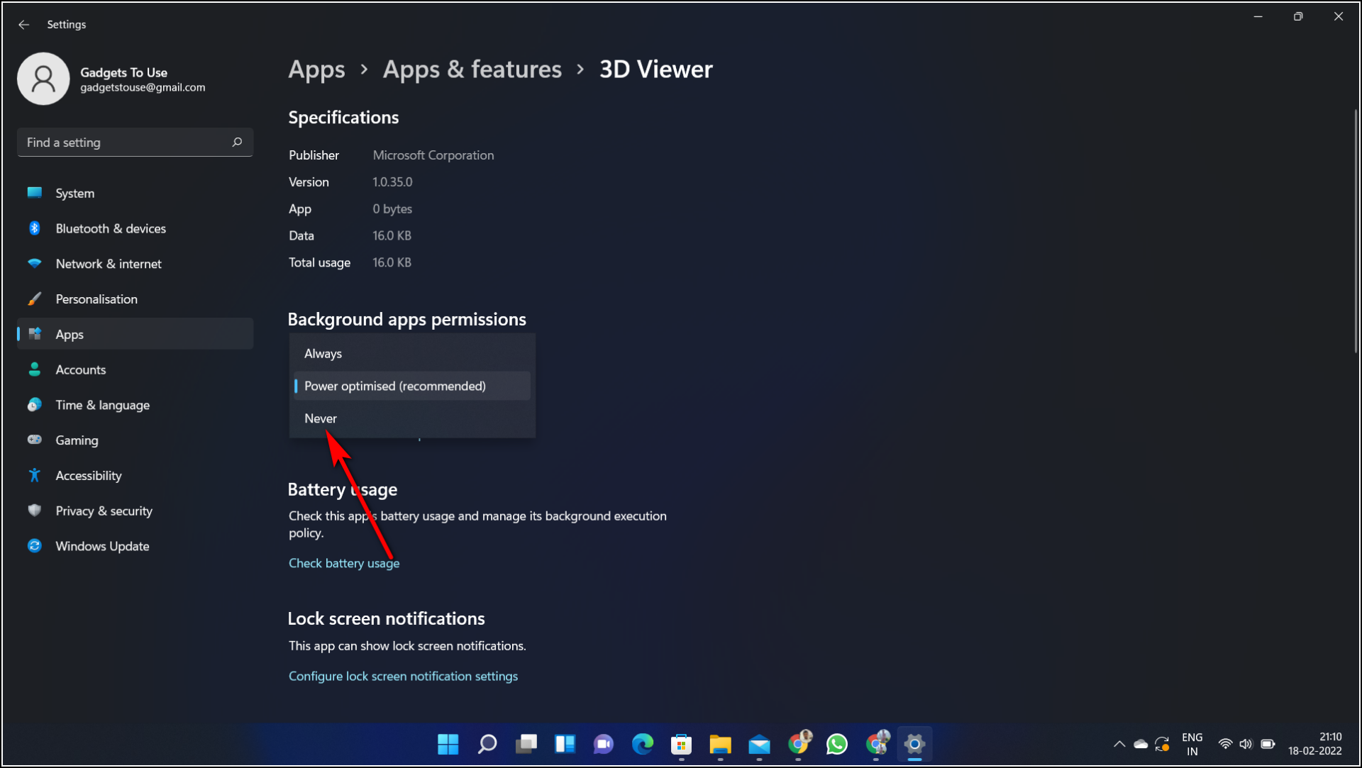 4 Best Ways to Disable All Background Apps in Windows 11 - Gadgets To Use