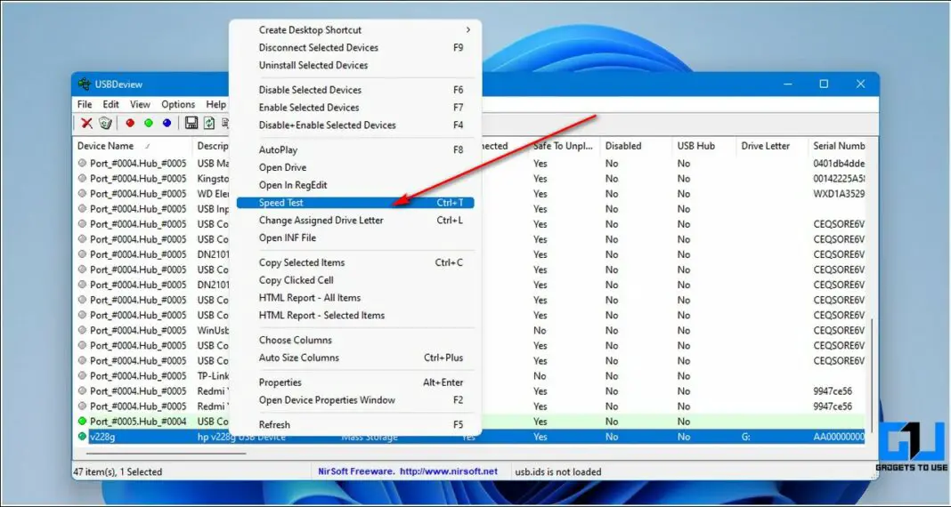 7 Ways To Test USB Flash Drive, Check True Capacity & Data Transfer Speed Gadgets To Use