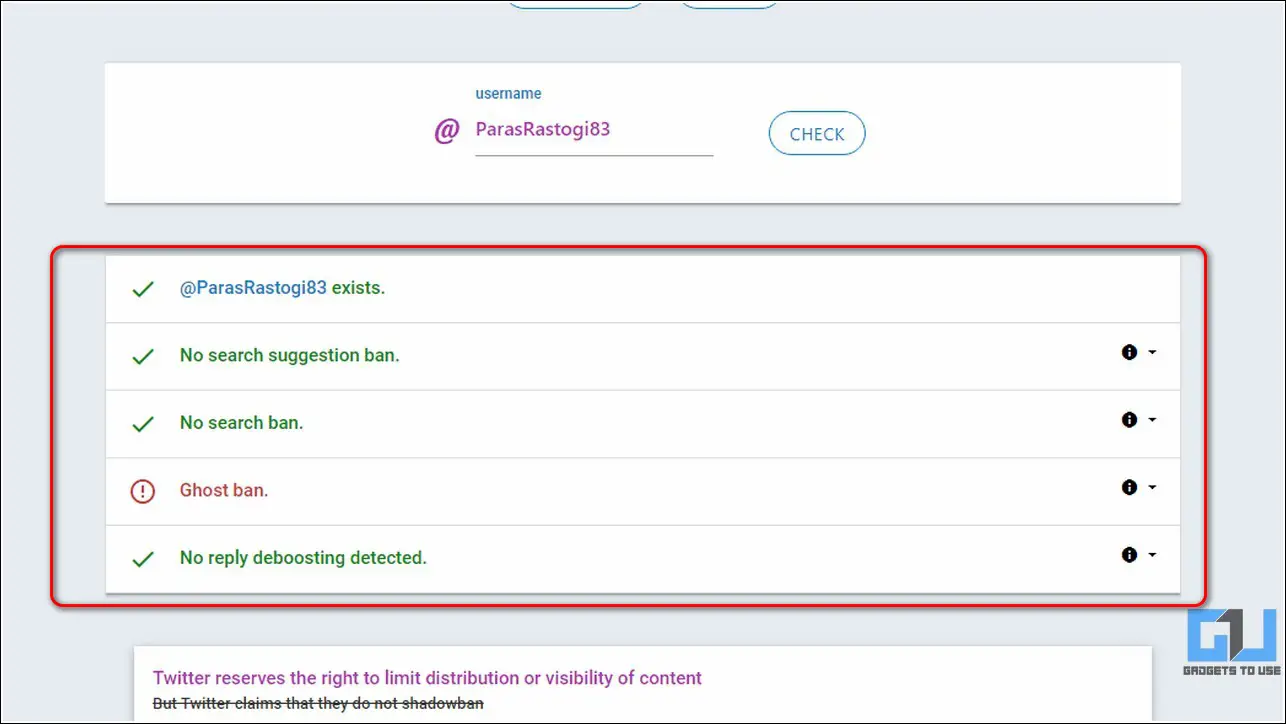 7 Ways to Check and Remove Shadowban on Your Twitter Account - Gadgets