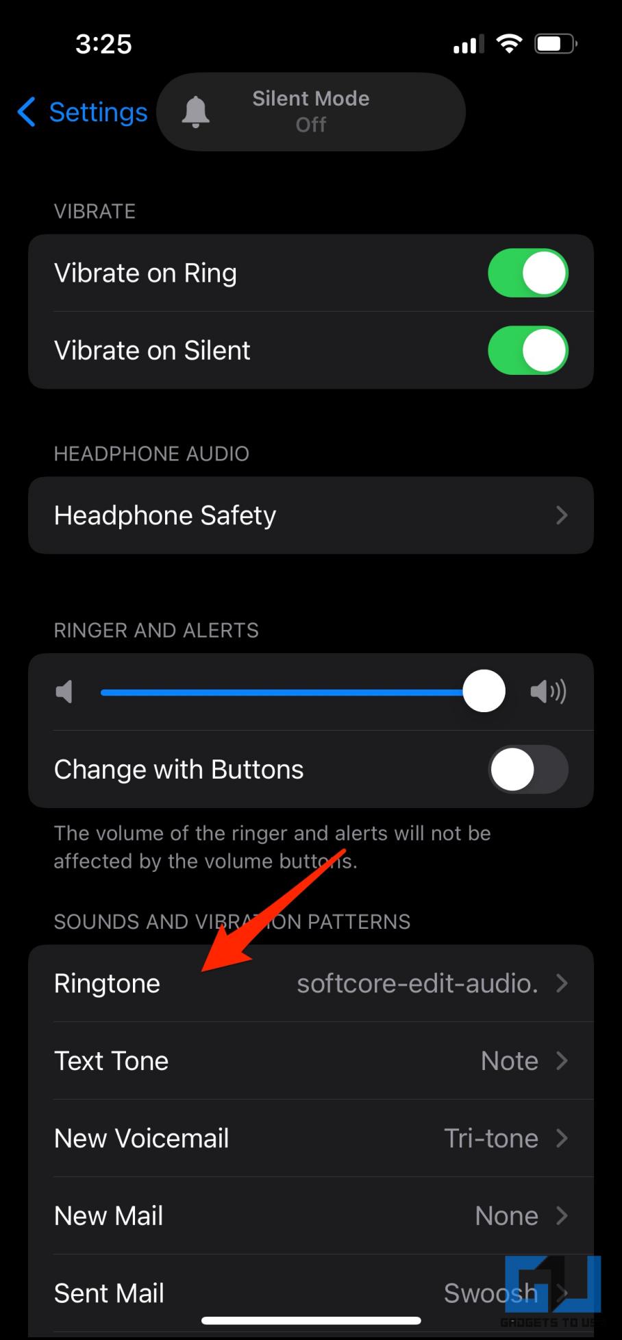 Use Louder Ringtone on iPhone