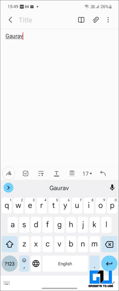 Increase Keyboard Size Samsung OneUI