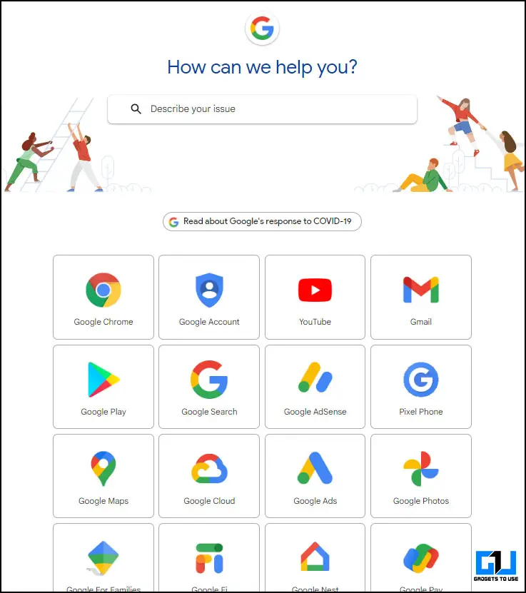 Contact Google Customer Support