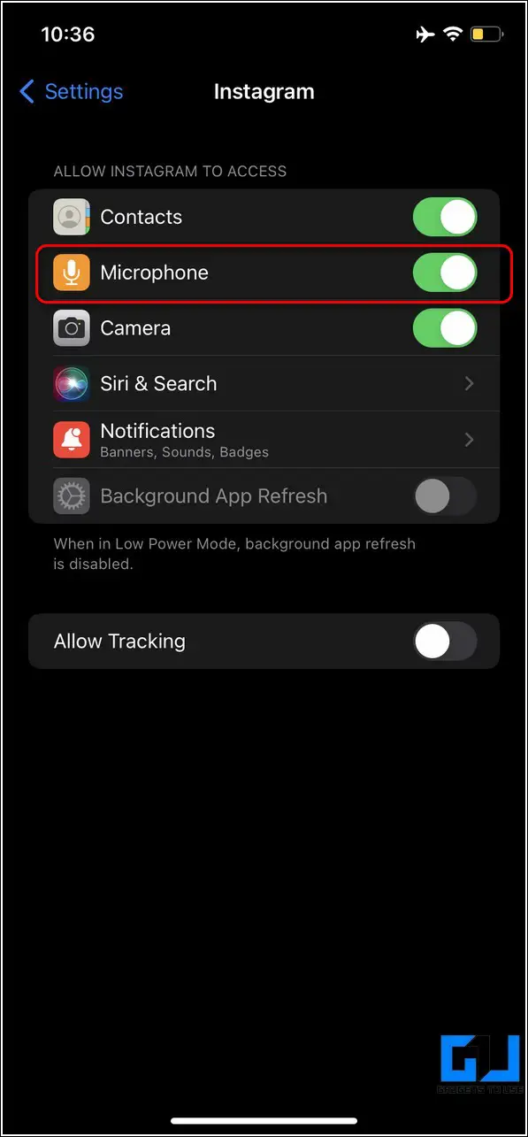 iPhone Mic Not Working in Specific App