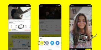 share youtube video on snapchat