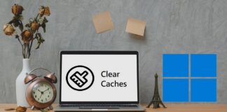 clear cache files in Windows 11