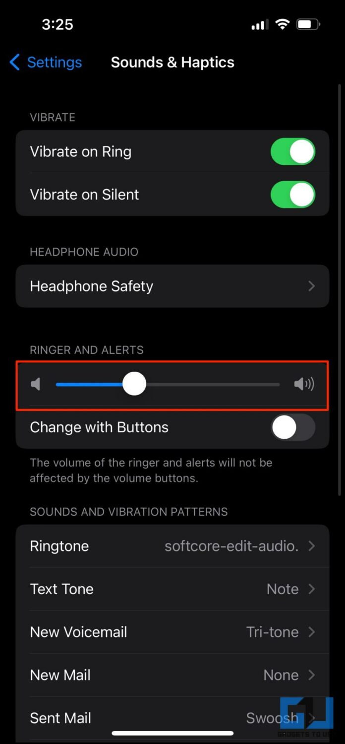 5 Ways to Fix iPhone Ringtone Volume Reduces Automatically Gadgets To Use