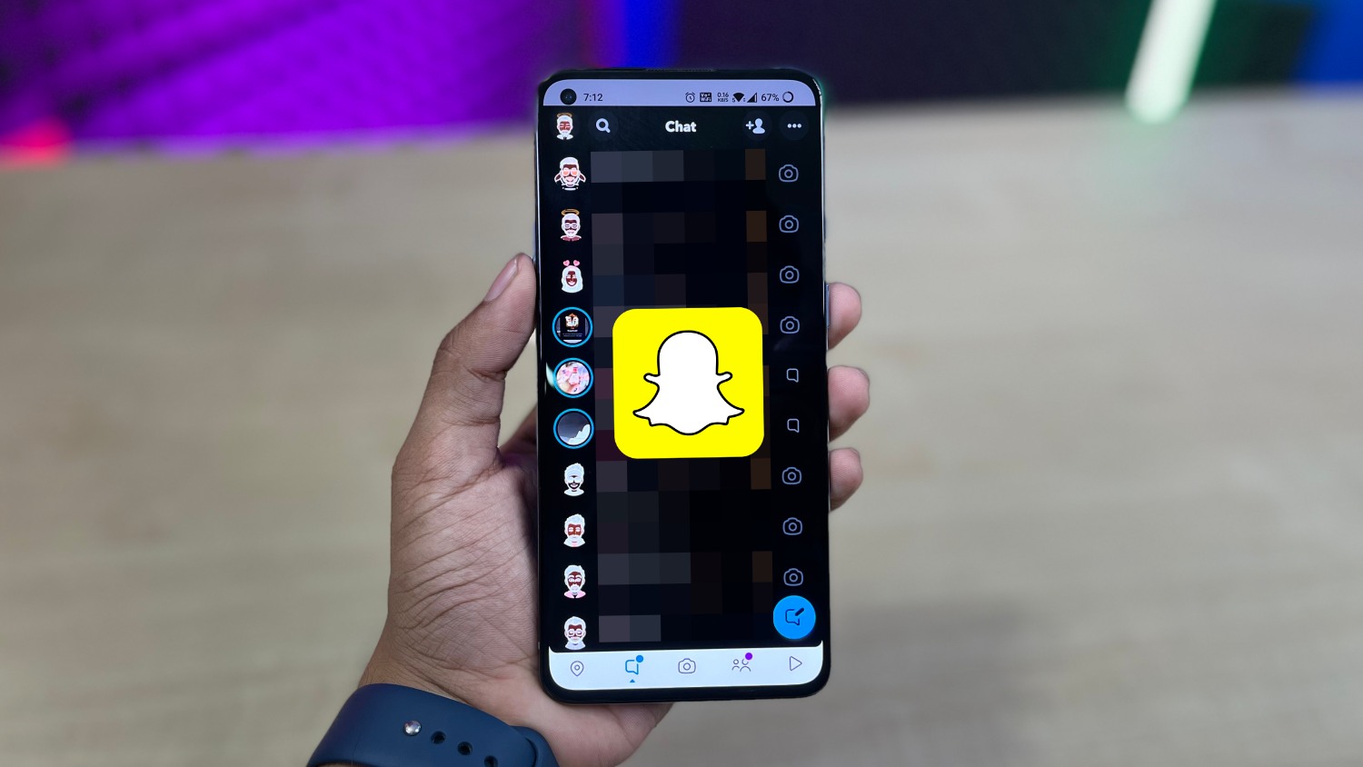 Dark Mode in Snapchat on Android iOS