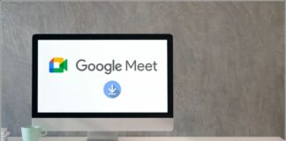 download google meet for PC