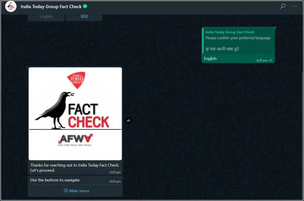 6 Fact Checking WhatsApp Numbers to Identify Fake News - 65