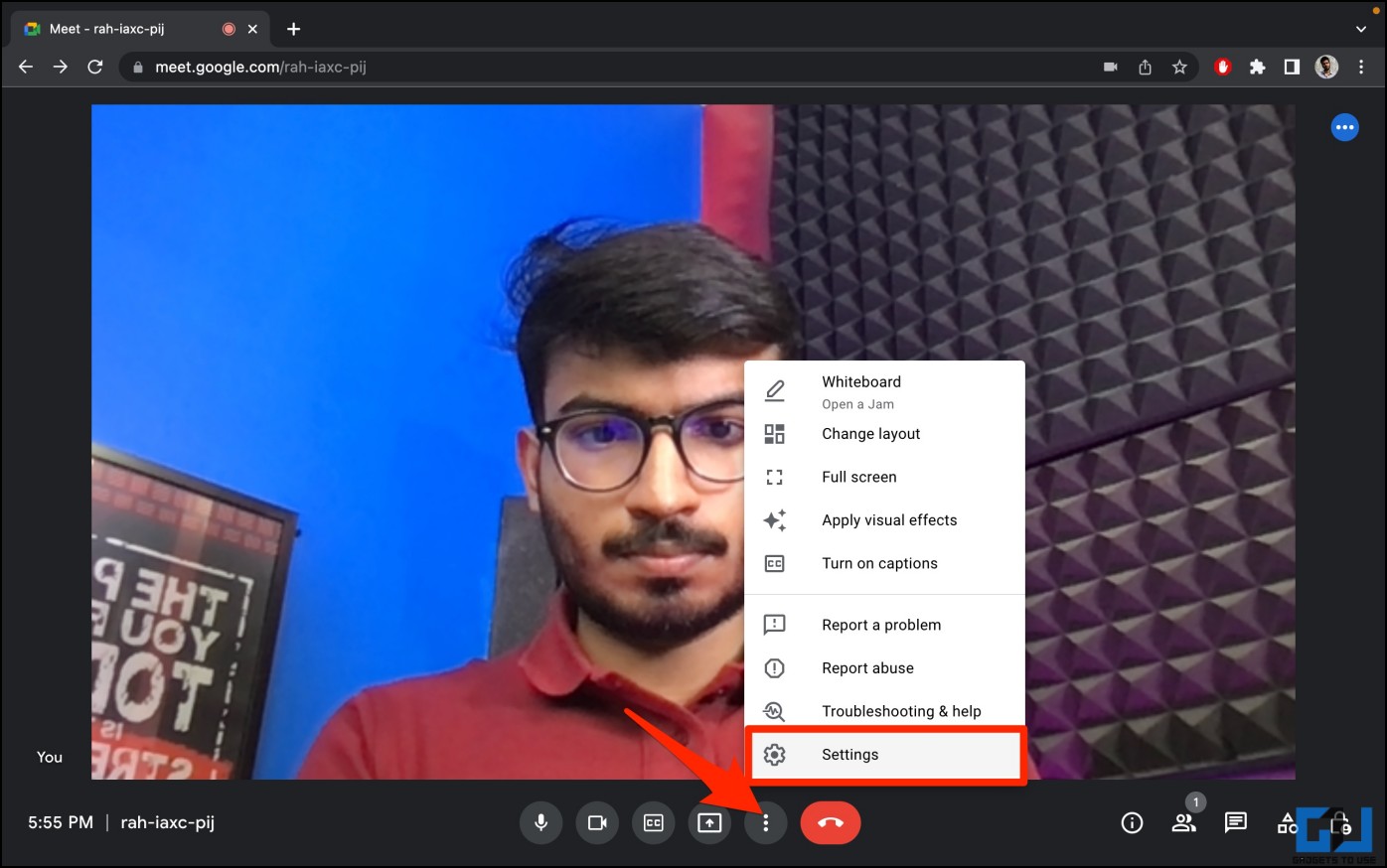 MacOS Camera Continuity in Google Meet