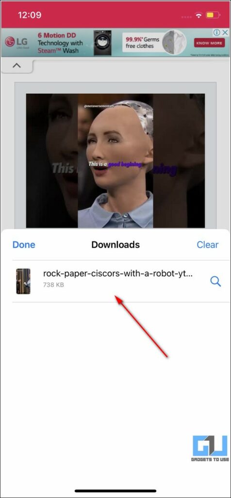 Download YouTube Shorts on iPhone