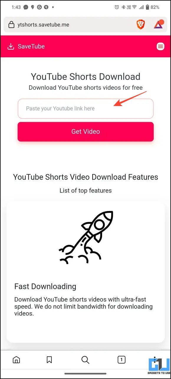 Download YouTube Shorts on Android