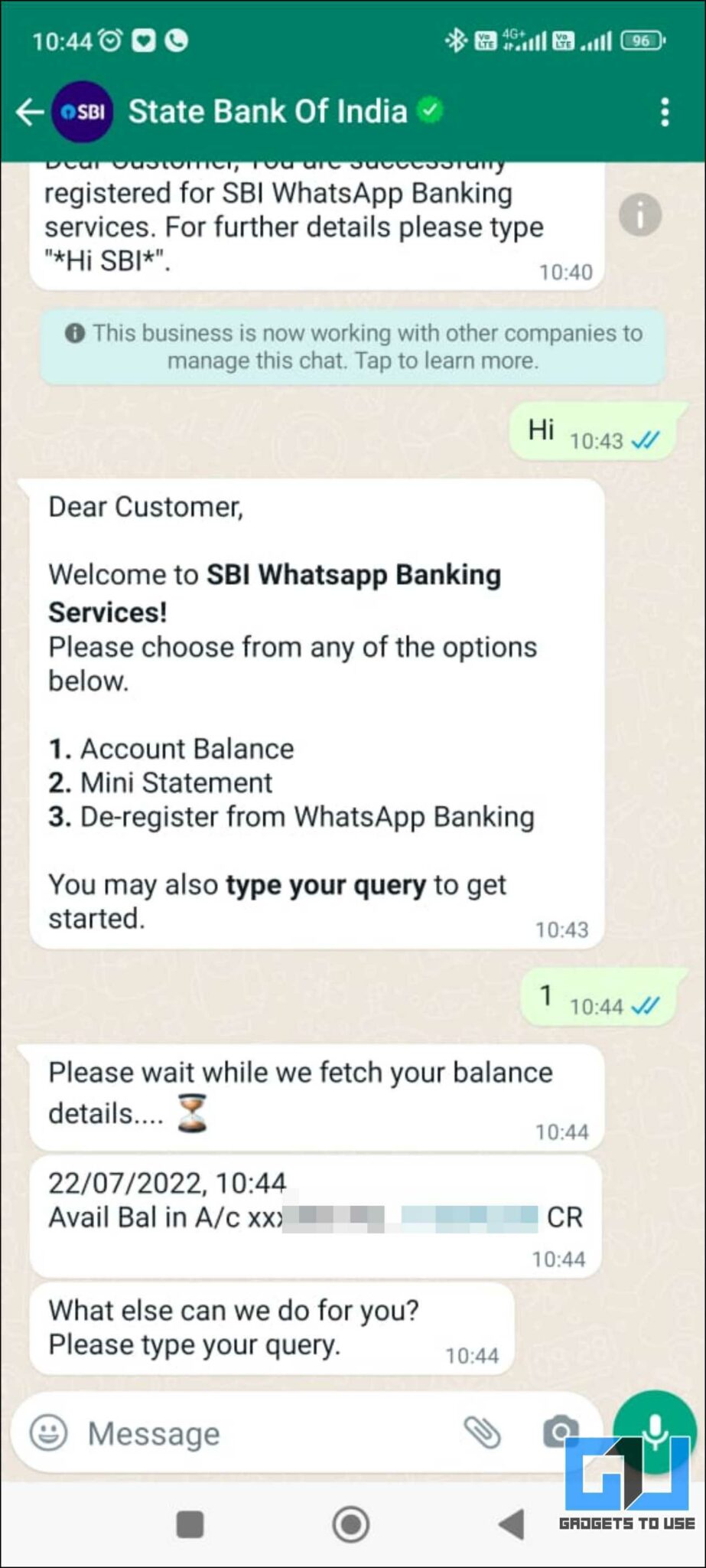 How to Register SBI WhatsApp Banking, Check Balance, Mini Statement