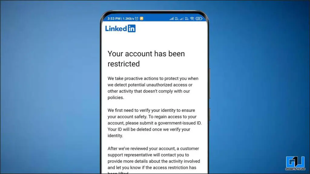 How to Recover Your Restricted LinkedIn Account? - Gadgets To Use