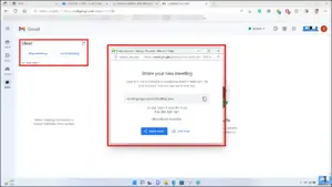 send Google meeting invite in email