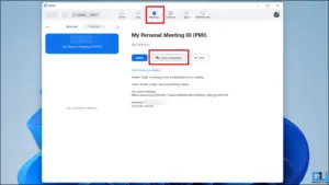 send zoom meeting invite in email