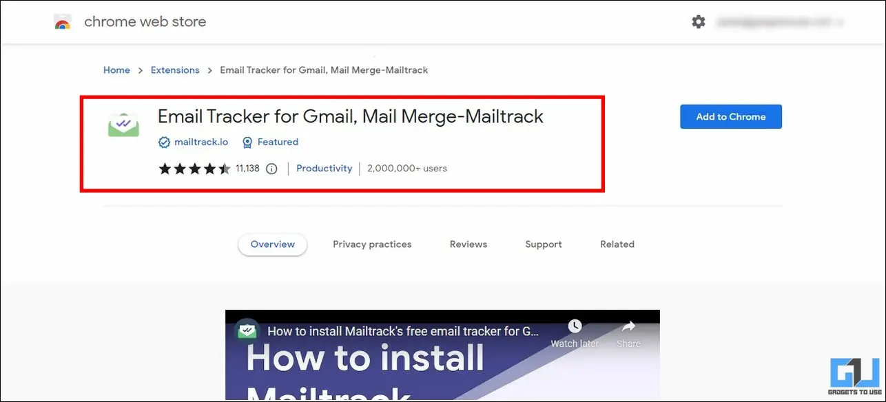 Block Email ID on Gmail