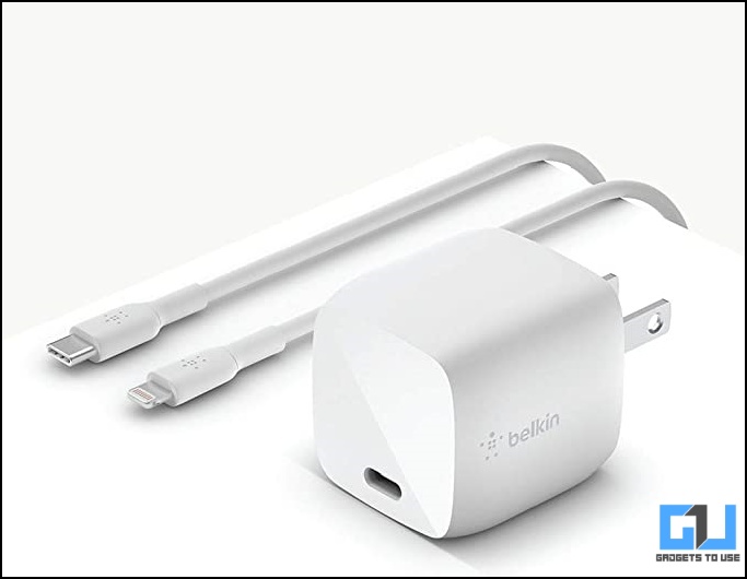 Belkin USB C Wall Charger 1 - Best 10 Fast Chargers for iPhone you can buy (US and India)