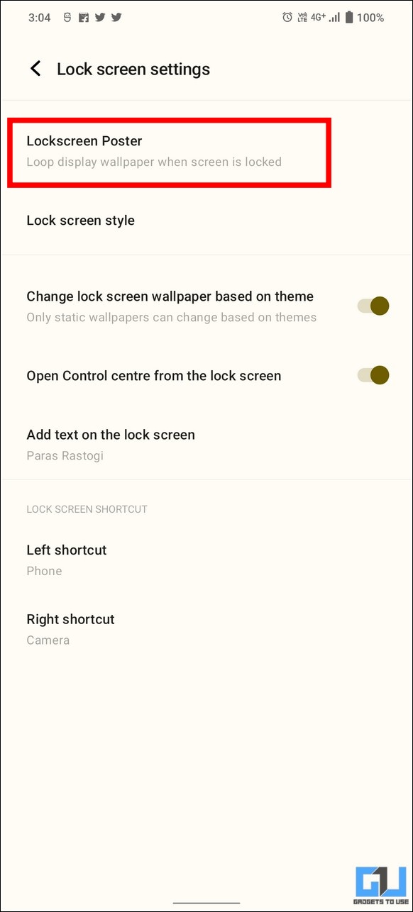 Remove or Disable Glance Screen in Vivo IQOO