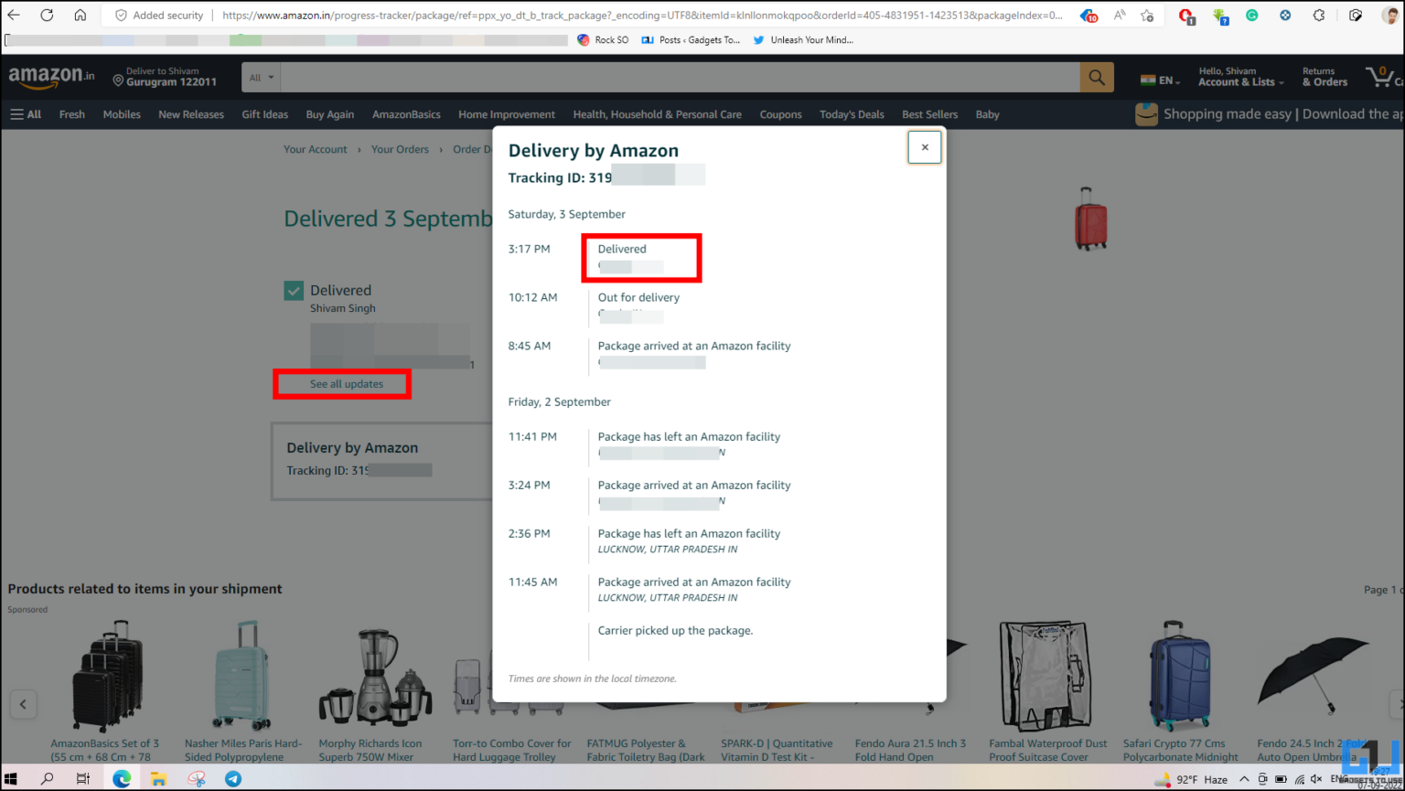 3 Ways to Track Your Amazon Order, Get Hourly Updates Everyday Gadgets To Use