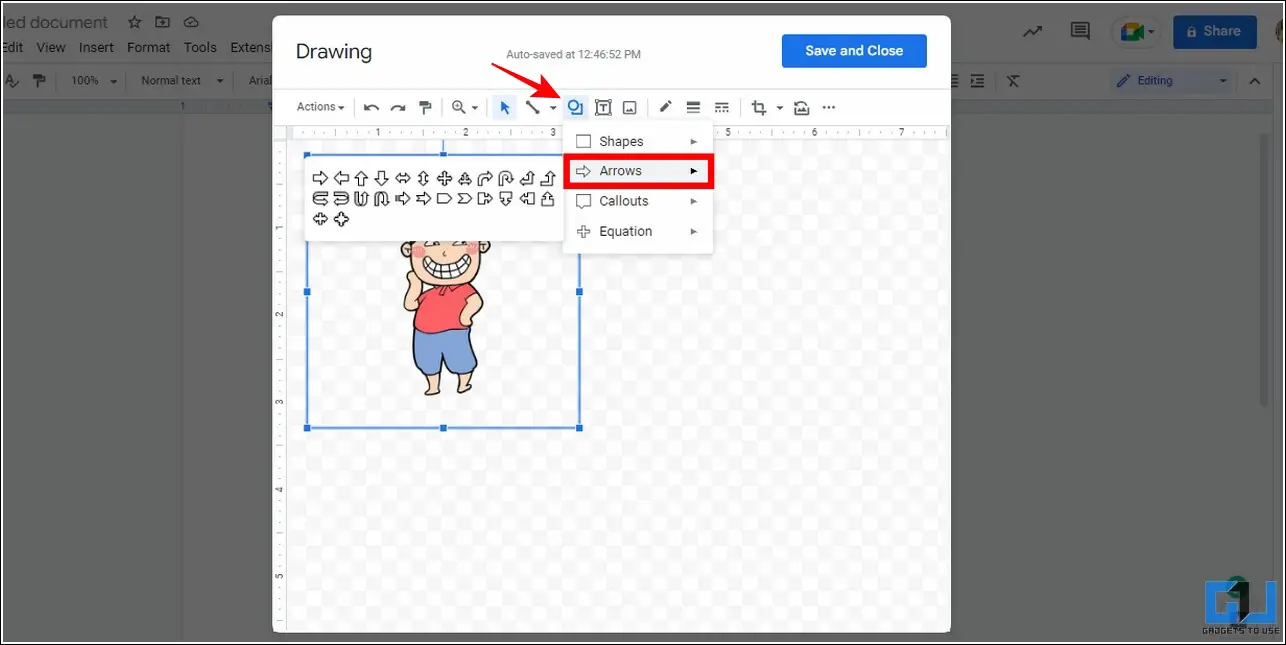 Arrows Text Scribble Images Google Docs