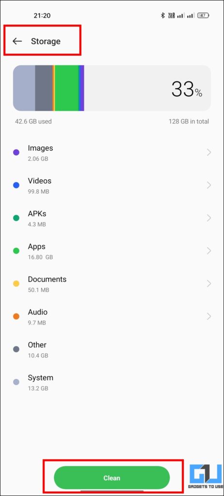 Clear storage to fix Spotify not loading