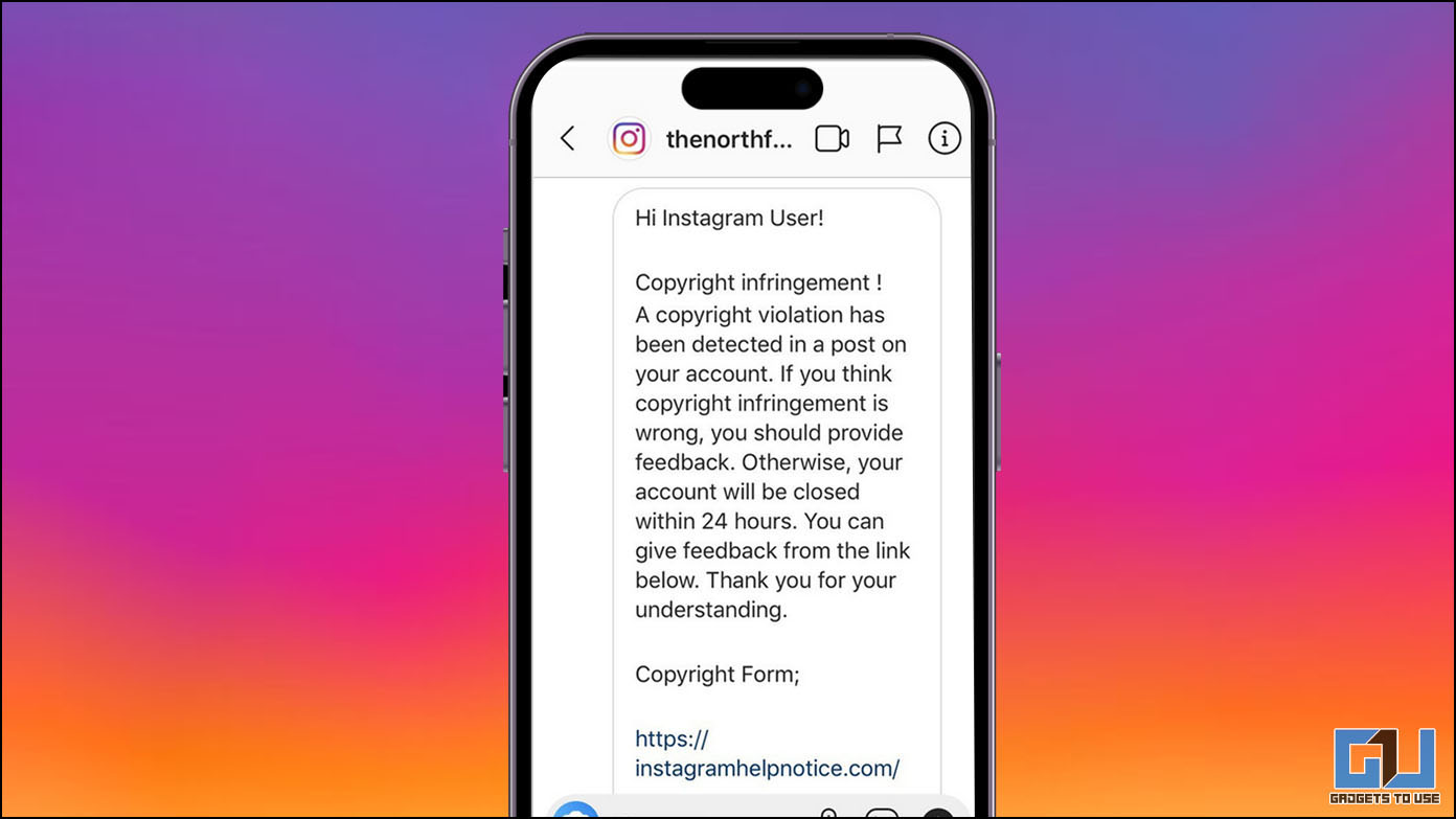 4 formas de verificar si los enlaces de mensajes de Instagram son seguros o no