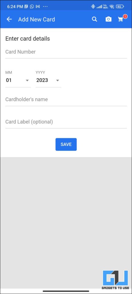 Add Paytm Wallet Transit Card to Flipkart