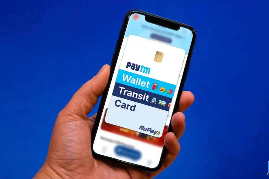 Paytm wallet transit card