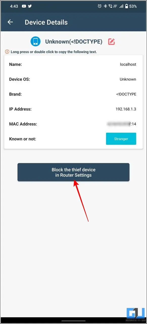 Find Block people connected WiFi