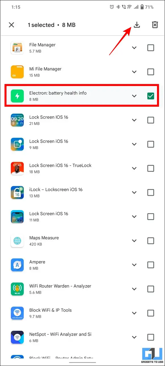 Find Recently Deleted Apps