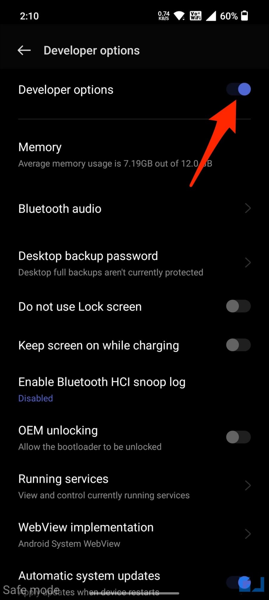 OnePlus 10R Stuck in Safe Mode