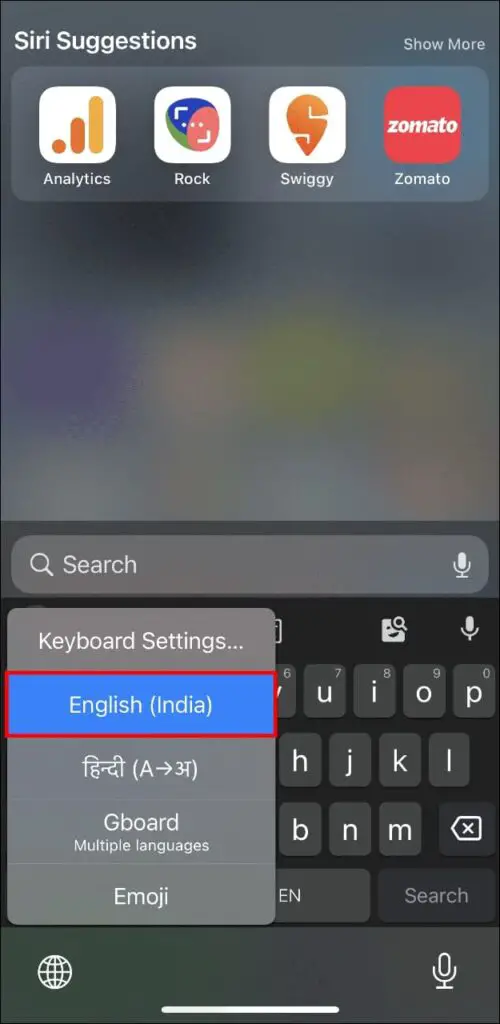 Switch to Apple Keyboard