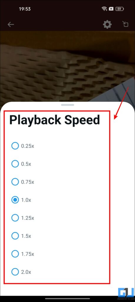 twitter video playback speed
