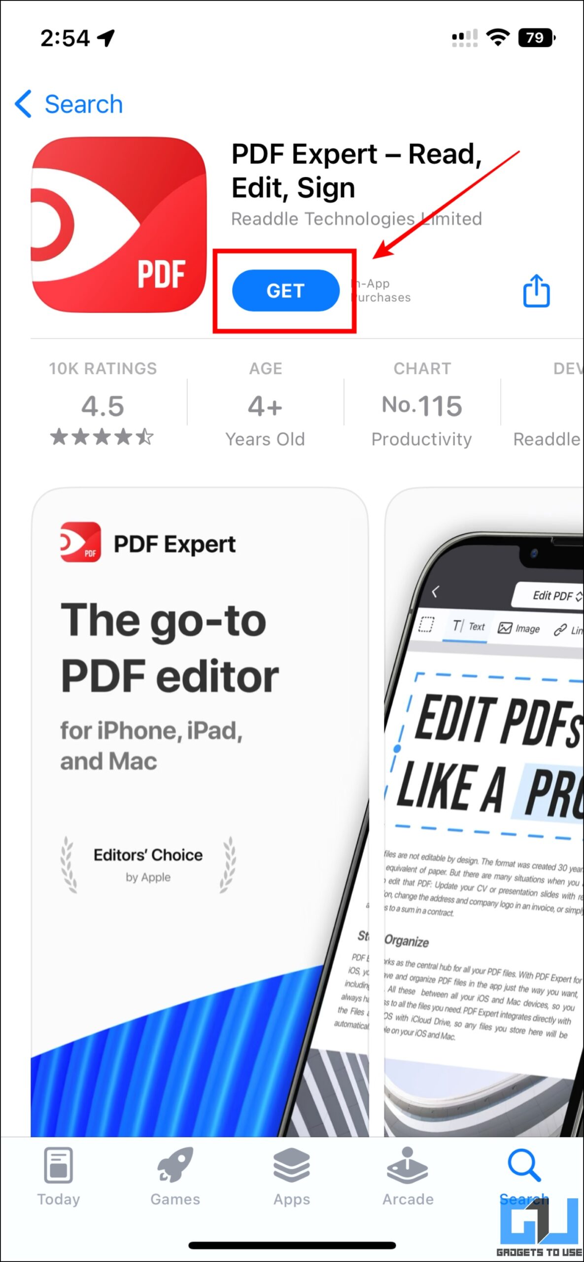 convert photo to PDF on iPhone