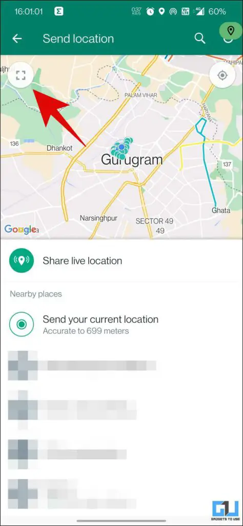 Share Fake WhatsApp Location