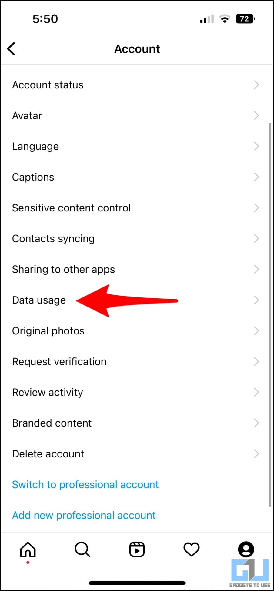 Enable High Quality Uploads in Instagram