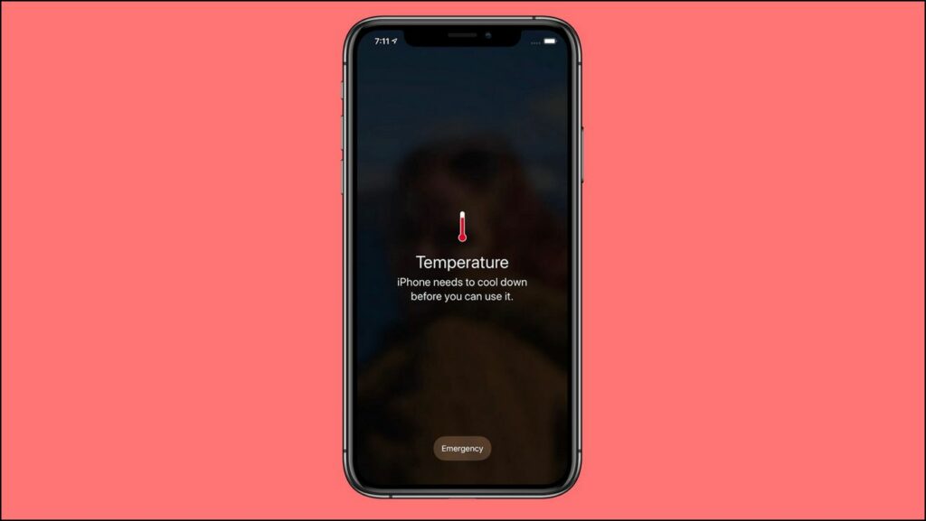 iPhone Overheats Temperature