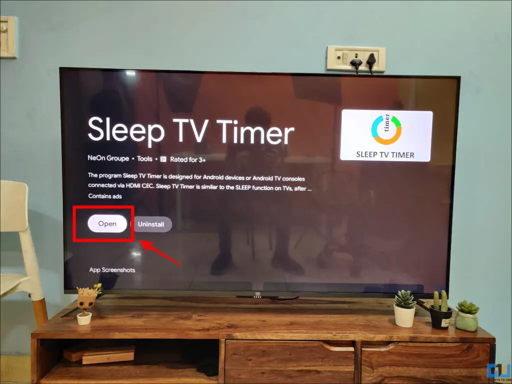 Android TV sleep timer