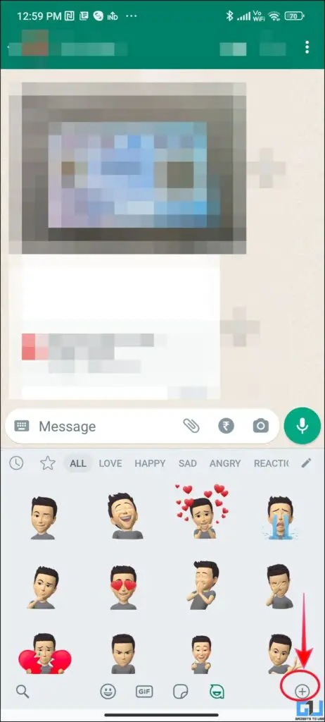 WhatsApp avatars