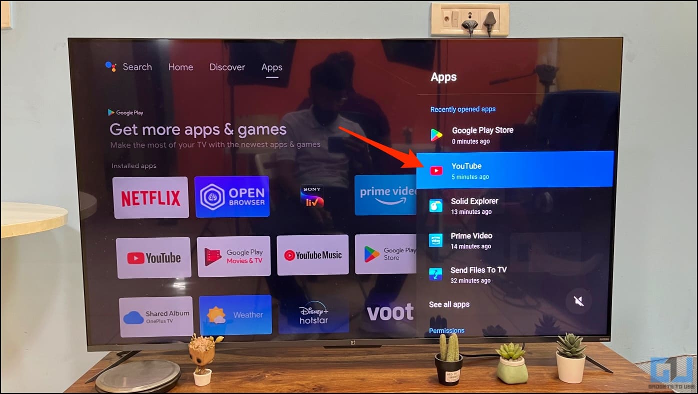 Uninstall YouTube TV Updates to Remove Shorts