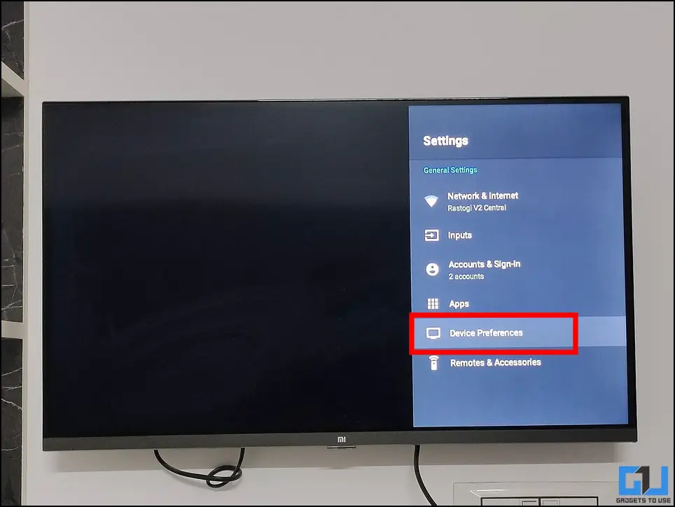 Arreglar el botón de volumen de encendido de Android TV